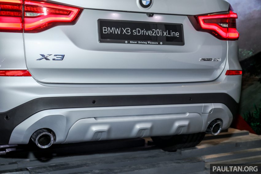 G01 BMW X3 sDrive20i 入门等级本地上市, 免SST价27万 151259