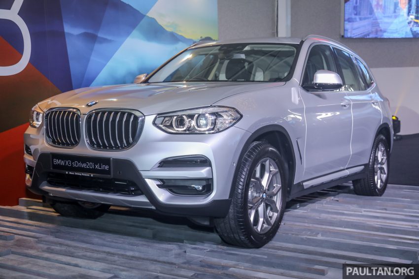 G01 BMW X3 sDrive20i 入门等级本地上市, 免SST价27万 151211