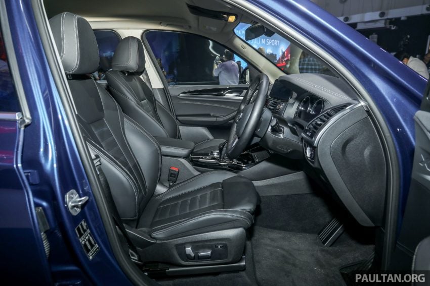 G01 BMW X3 sDrive20i 入门等级本地上市, 免SST价27万 151219