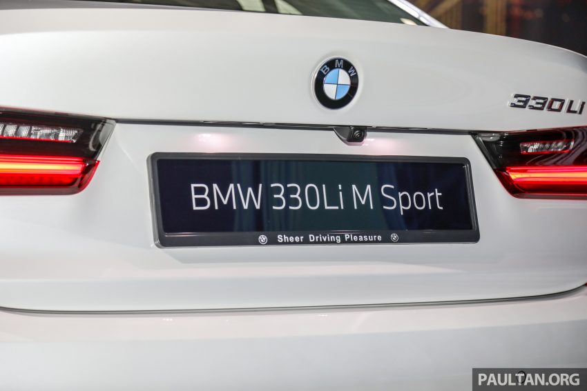 G28 BMW 330Li M Sport 本地预览, 长轴3系列预估价30万 151324