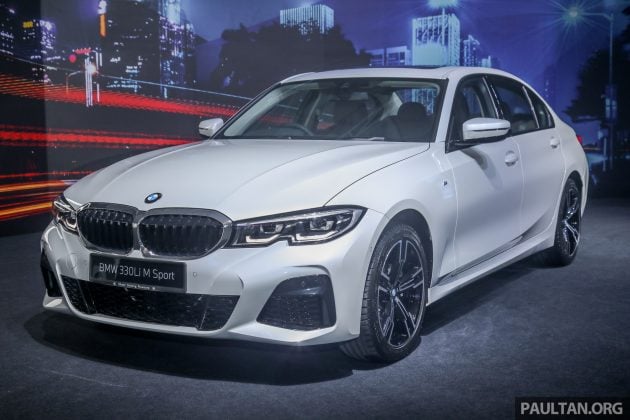 G28 BMW 330Li M Sport 本地预览, 长轴3系列预估价30万