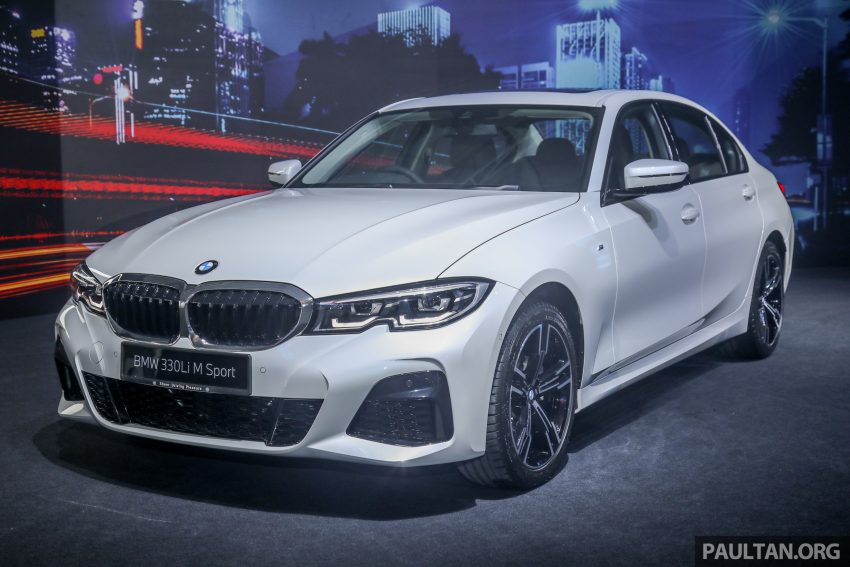 G28 BMW 330Li M Sport 本地预览, 长轴3系列预估价30万 151225