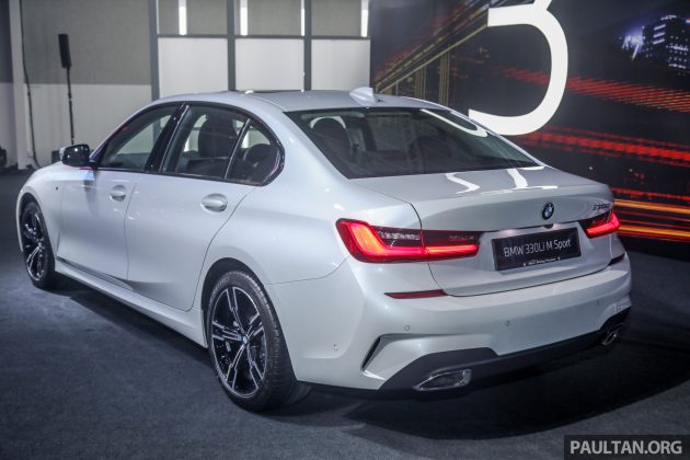 G28 BMW 330Li M Sport 本地预览, 长轴3系列预估价30万