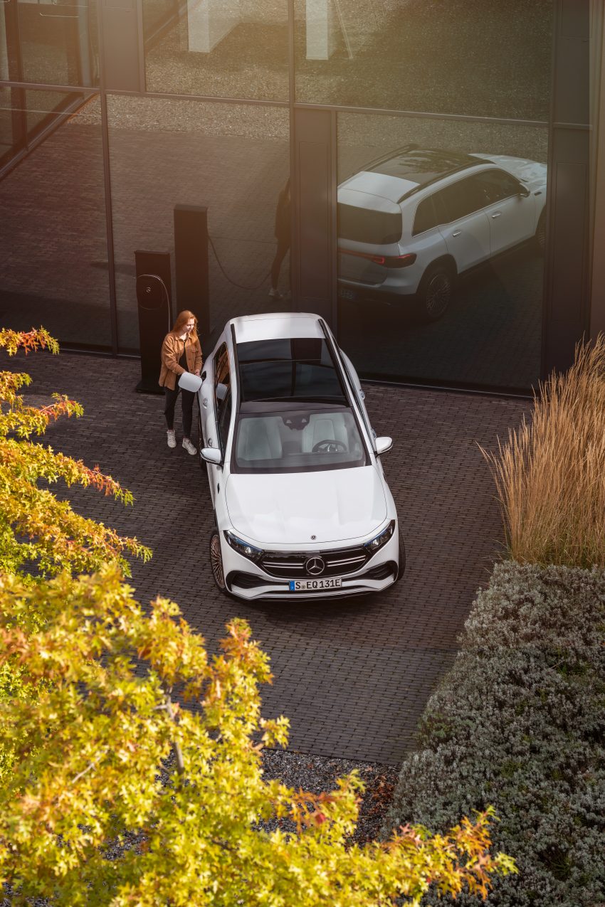 纯电SUV Mercedes-Benz EQB 首发, 30分钟可充电至80% 153051