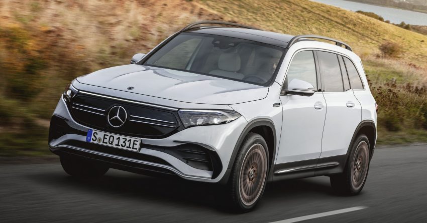 纯电SUV Mercedes-Benz EQB 首发, 30分钟可充电至80% 153058