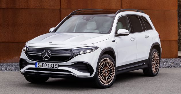 纯电SUV Mercedes-Benz EQB 首发, 30分钟可充电至80%