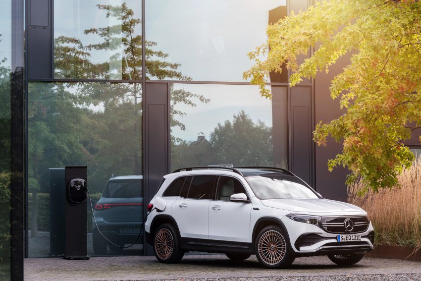 纯电SUV Mercedes-Benz EQB 首发, 30分钟可充电至80% 153049