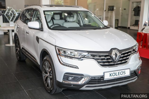 新车实拍: 小改款 Renault Koleos Signature , 售价20.1万