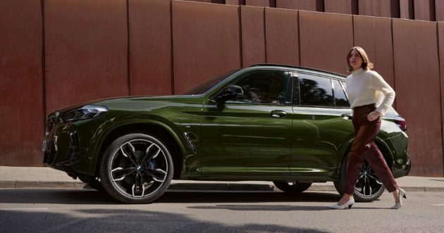 2021 BMW X3 小改款官图提前曝光！新车漆、前脸设计