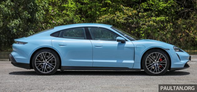 新车实拍: Porsche Taycan 4S, 本地售价从72.5万令吉起