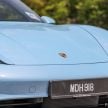 新车实拍: Porsche Taycan 4S, 本地售价从72.5万令吉起