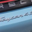 新车实拍: Porsche Taycan 4S, 本地售价从72.5万令吉起