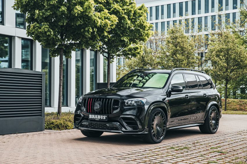 Brabus 800 全球首发, Mercedes-AMG GLS 63 终极强化版, 4.0L V8 800hp/1,000Nm, 3.8秒破百,  24寸巨型轮圈 154880