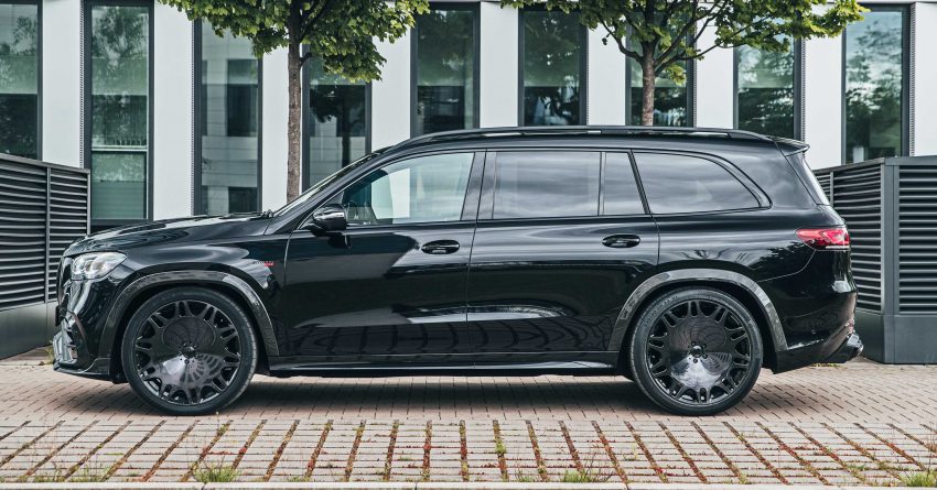 Brabus 800 全球首发, Mercedes-AMG GLS 63 终极强化版, 4.0L V8 800hp/1,000Nm, 3.8秒破百,  24寸巨型轮圈 154891