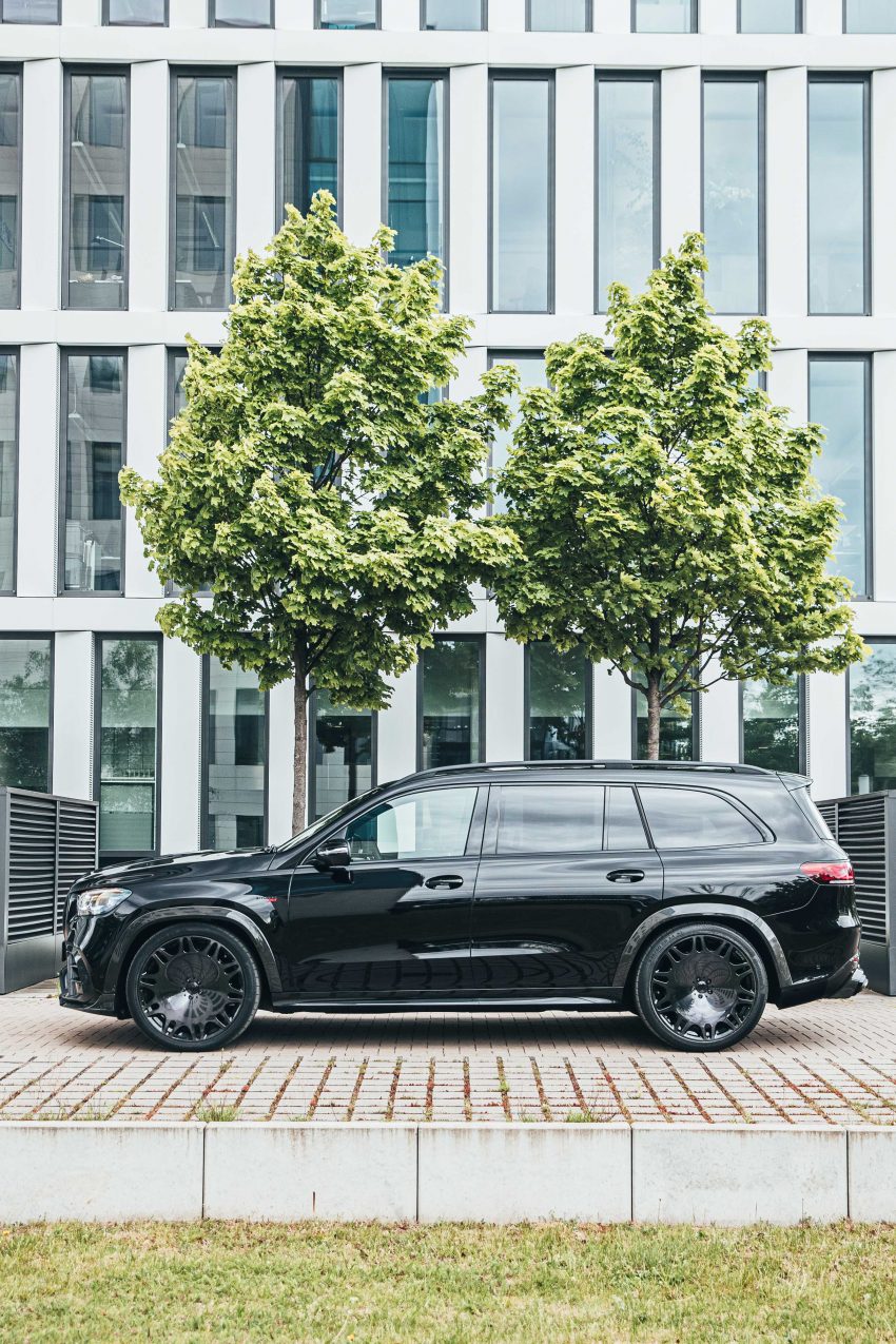 Brabus 800 全球首发, Mercedes-AMG GLS 63 终极强化版, 4.0L V8 800hp/1,000Nm, 3.8秒破百,  24寸巨型轮圈 154892