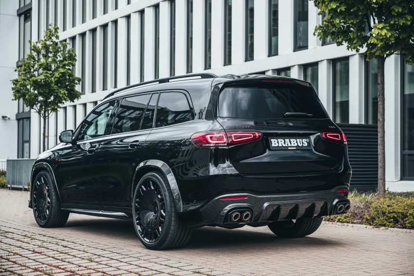 Brabus 800 全球首发, Mercedes-AMG GLS 63 终极强化版, 4.0L V8 800hp/1,000Nm, 3.8秒破百,  24寸巨型轮圈 154893