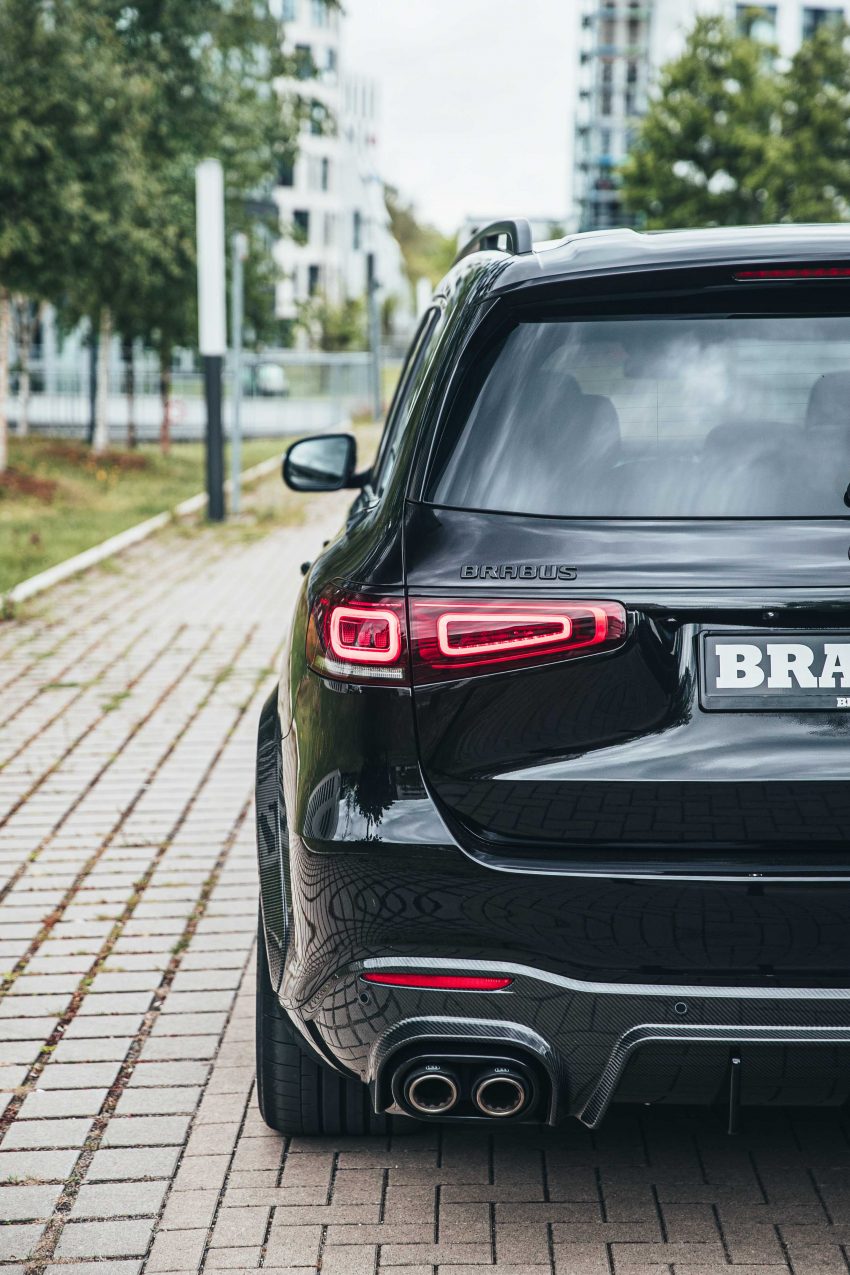 Brabus 800 全球首发, Mercedes-AMG GLS 63 终极强化版, 4.0L V8 800hp/1,000Nm, 3.8秒破百,  24寸巨型轮圈 154894