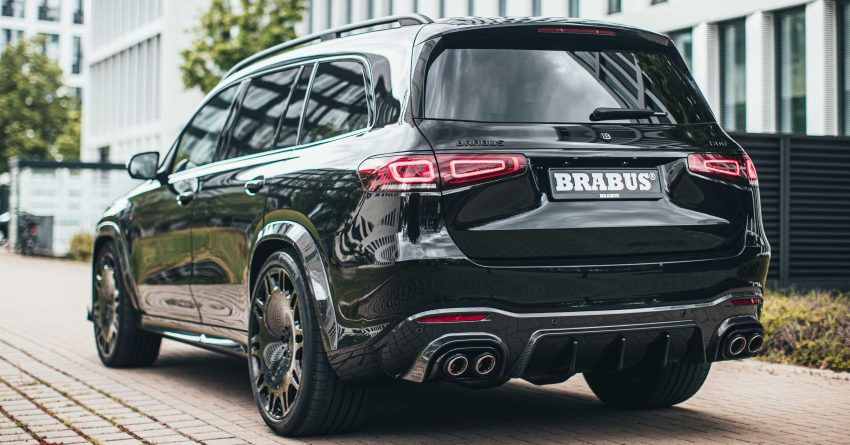 Brabus 800 全球首发, Mercedes-AMG GLS 63 终极强化版, 4.0L V8 800hp/1,000Nm, 3.8秒破百,  24寸巨型轮圈 154896
