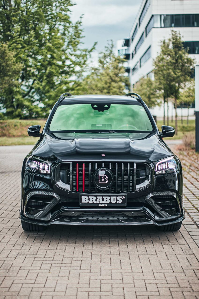 Brabus 800 全球首发, Mercedes-AMG GLS 63 终极强化版, 4.0L V8 800hp/1,000Nm, 3.8秒破百,  24寸巨型轮圈 154900