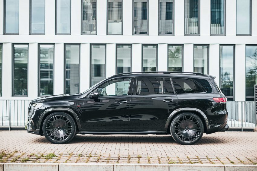 Brabus 800 全球首发, Mercedes-AMG GLS 63 终极强化版, 4.0L V8 800hp/1,000Nm, 3.8秒破百,  24寸巨型轮圈 154903