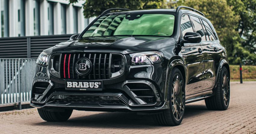 Brabus 800 全球首发, Mercedes-AMG GLS 63 终极强化版, 4.0L V8 800hp/1,000Nm, 3.8秒破百,  24寸巨型轮圈 154904