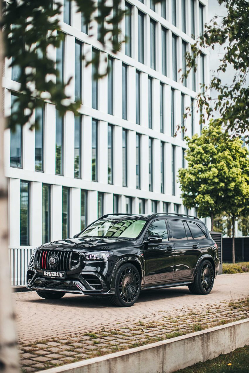 Brabus 800 全球首发, Mercedes-AMG GLS 63 终极强化版, 4.0L V8 800hp/1,000Nm, 3.8秒破百,  24寸巨型轮圈 154905
