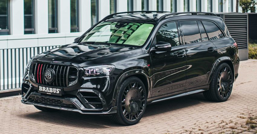 Brabus 800 全球首发, Mercedes-AMG GLS 63 终极强化版, 4.0L V8 800hp/1,000Nm, 3.8秒破百,  24寸巨型轮圈 154906