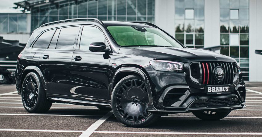Brabus 800 全球首发, Mercedes-AMG GLS 63 终极强化版, 4.0L V8 800hp/1,000Nm, 3.8秒破百,  24寸巨型轮圈 154911