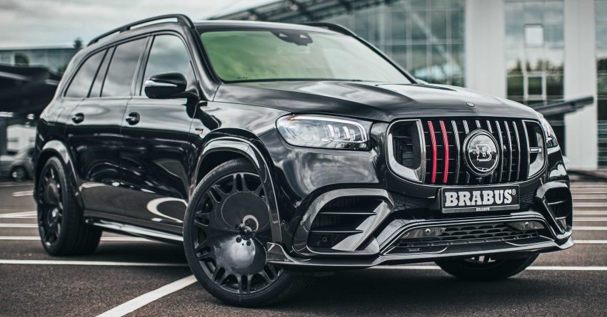Brabus 800 全球首发, Mercedes-AMG GLS 63 终极强化版, 4.0L V8 800hp/1,000Nm, 3.8秒破百,  24寸巨型轮圈 154912