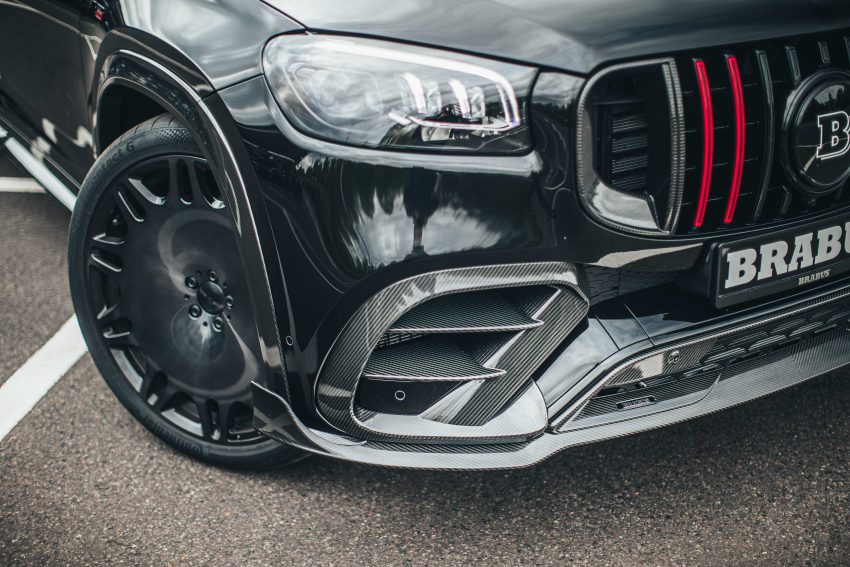 Brabus 800 全球首发, Mercedes-AMG GLS 63 终极强化版, 4.0L V8 800hp/1,000Nm, 3.8秒破百,  24寸巨型轮圈 154913
