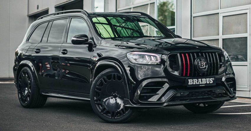 Brabus 800 全球首发, Mercedes-AMG GLS 63 终极强化版, 4.0L V8 800hp/1,000Nm, 3.8秒破百,  24寸巨型轮圈 154917