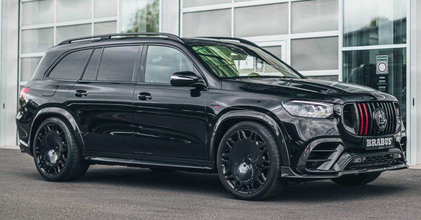 Brabus 800 全球首发, Mercedes-AMG GLS 63 终极强化版, 4.0L V8 800hp/1,000Nm, 3.8秒破百,  24寸巨型轮圈 154919
