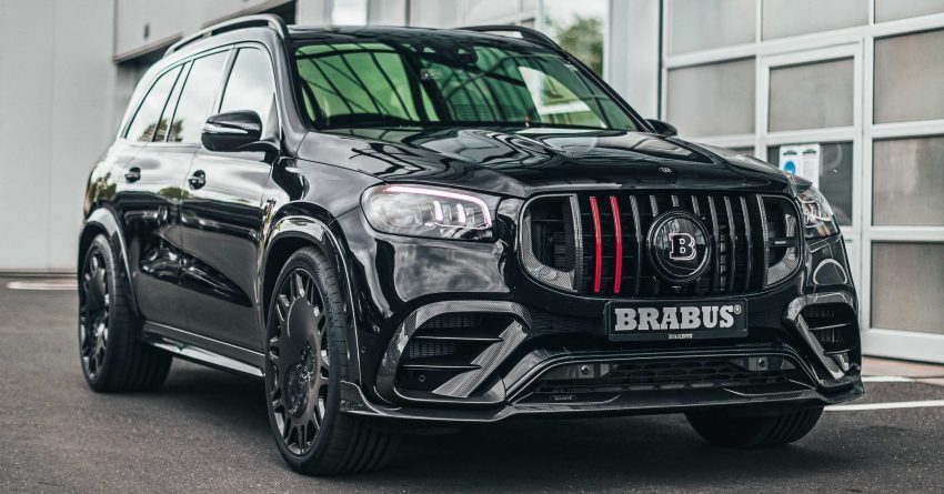 Brabus 800 全球首发, Mercedes-AMG GLS 63 终极强化版, 4.0L V8 800hp/1,000Nm, 3.8秒破百,  24寸巨型轮圈 154920