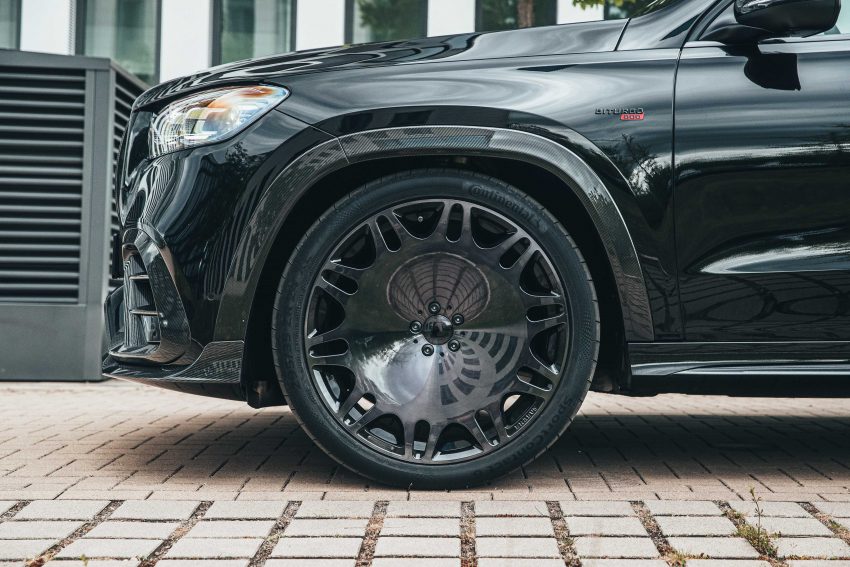 Brabus 800 全球首发, Mercedes-AMG GLS 63 终极强化版, 4.0L V8 800hp/1,000Nm, 3.8秒破百,  24寸巨型轮圈 154925