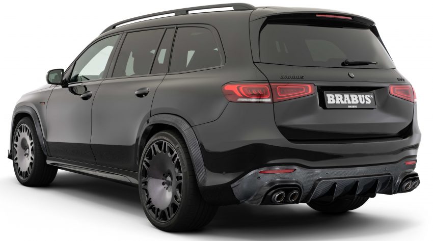 Brabus 800 全球首发, Mercedes-AMG GLS 63 终极强化版, 4.0L V8 800hp/1,000Nm, 3.8秒破百,  24寸巨型轮圈 154928