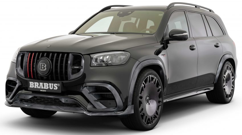 Brabus 800 全球首发, Mercedes-AMG GLS 63 终极强化版, 4.0L V8 800hp/1,000Nm, 3.8秒破百,  24寸巨型轮圈 154930