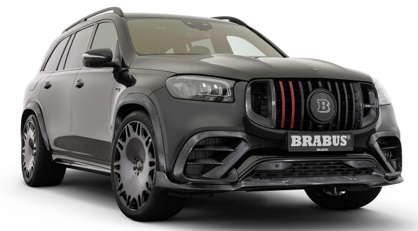 Brabus 800 全球首发, Mercedes-AMG GLS 63 终极强化版, 4.0L V8 800hp/1,000Nm, 3.8秒破百,  24寸巨型轮圈 154932