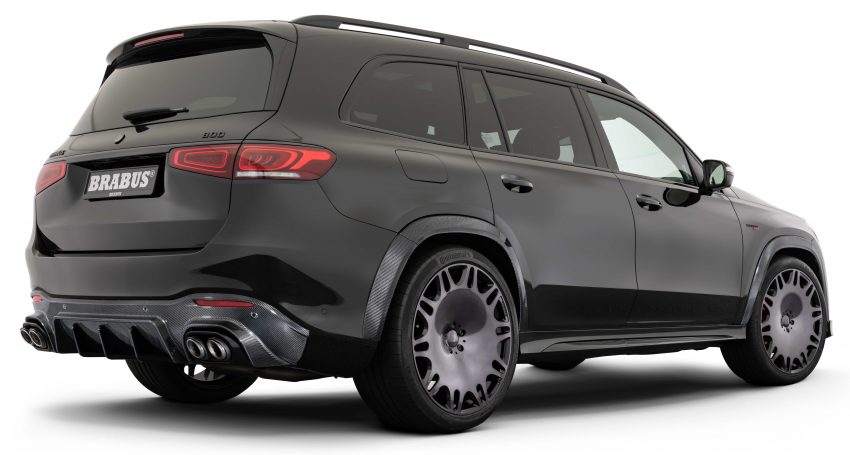 Brabus 800 全球首发, Mercedes-AMG GLS 63 终极强化版, 4.0L V8 800hp/1,000Nm, 3.8秒破百,  24寸巨型轮圈 154933
