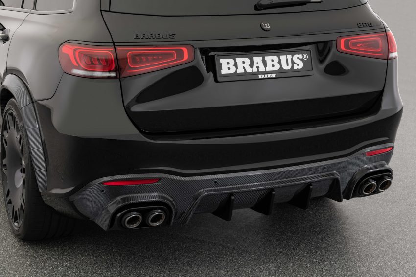 Brabus 800 全球首发, Mercedes-AMG GLS 63 终极强化版, 4.0L V8 800hp/1,000Nm, 3.8秒破百,  24寸巨型轮圈 154935