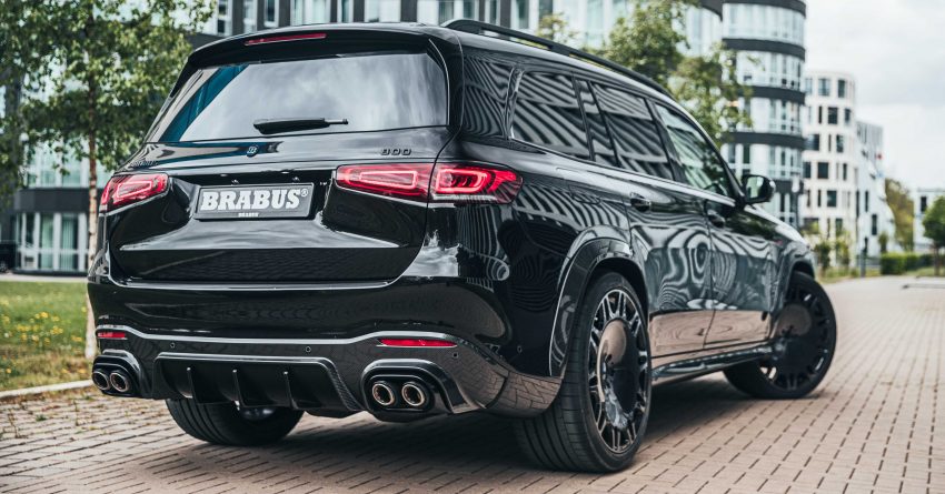 Brabus 800 全球首发, Mercedes-AMG GLS 63 终极强化版, 4.0L V8 800hp/1,000Nm, 3.8秒破百,  24寸巨型轮圈 154887