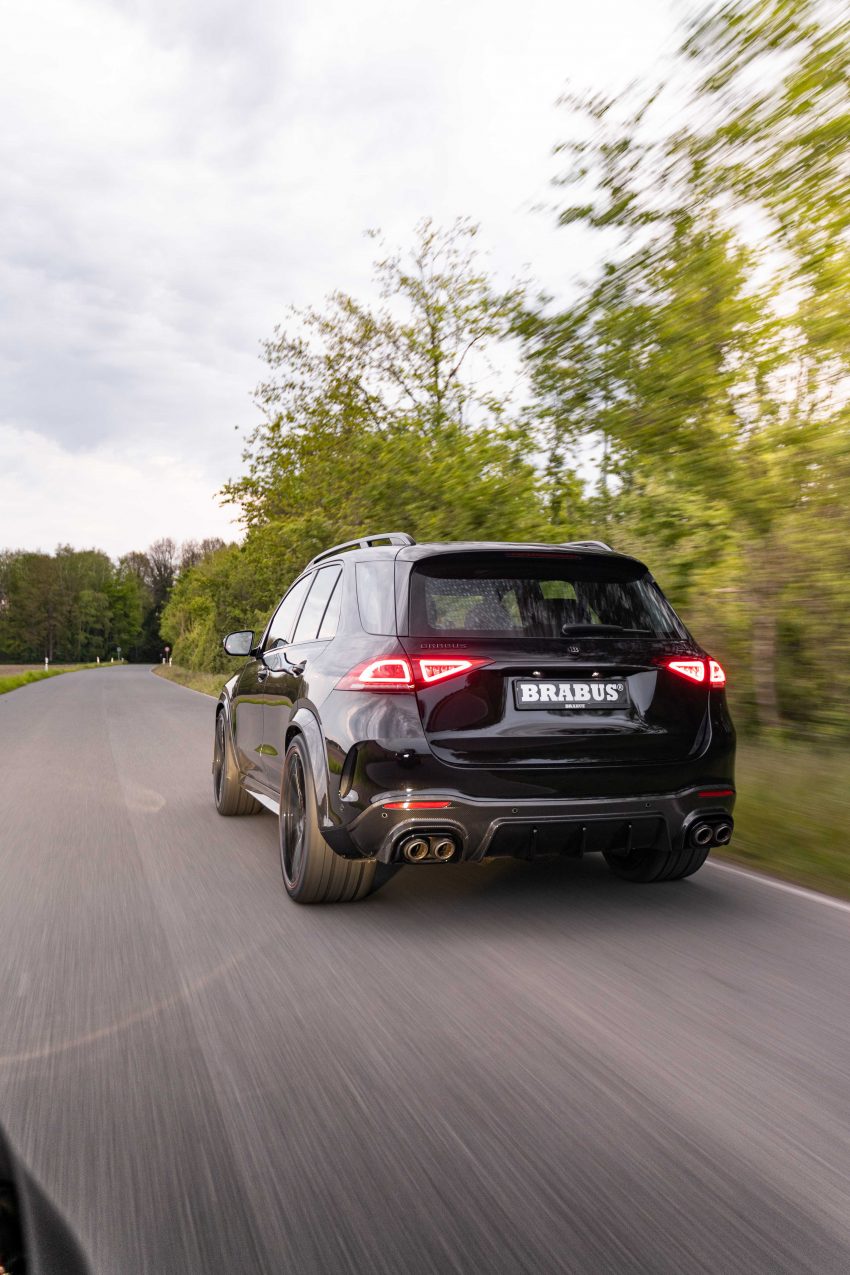 基于 Mercedes-AMG GLE 63 升级改造的另一款 Brabus 800, 4.0L V8 800hp/1,000Nm, 0-100km/h只需3.4秒 155015