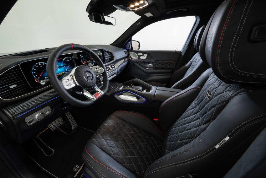 Brabus 800 全球首发, Mercedes-AMG GLS 63 终极强化版, 4.0L V8 800hp/1,000Nm, 3.8秒破百,  24寸巨型轮圈 154987