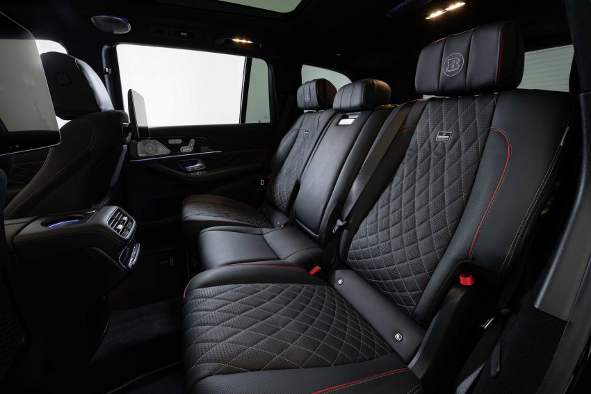 Brabus 800 全球首发, Mercedes-AMG GLS 63 终极强化版, 4.0L V8 800hp/1,000Nm, 3.8秒破百,  24寸巨型轮圈 154990