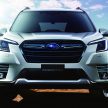 第五代 Subaru Forester 小改款日本首发, 油电与涡轮引擎