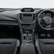 第五代 Subaru Forester 小改款日本首发, 油电与涡轮引擎