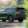 第五代 Subaru Forester 小改款日本首发, 油电与涡轮引擎
