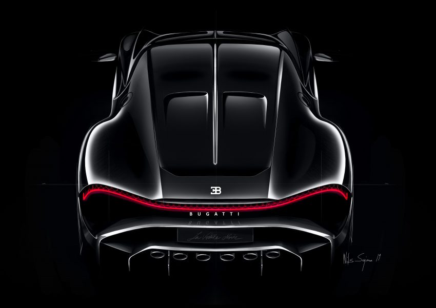 Bugatti La Voiture Noire 面世, 独一无二订做要价5,500万 155811