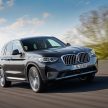 小改款 BMW X3 G01 与 X4 G02 面世, 内外设计科技全进化