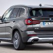 小改款 BMW X3 G01 与 X4 G02 面世, 内外设计科技全进化