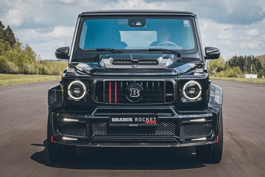 Brabus 900 Rocket Edition, 基于G 63爆改升级3.7秒破百 156800